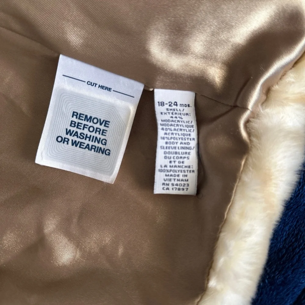 Chic Tan Kids Pea Coat